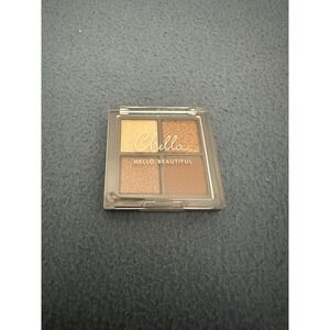 Chella Mini Manifest Bronze Eyeshadow Palette 4 Shade Quad Charisma Radiant